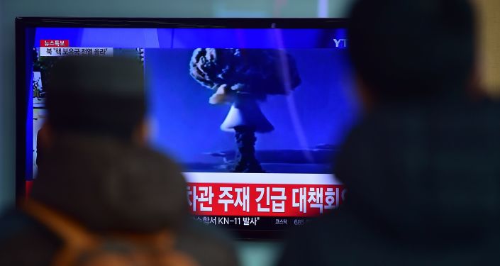 韓国軍、北発表の水中ミサイル発射映像は捏造