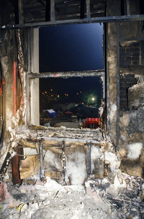 米同時多発テロ後のペンタゴンのある部屋